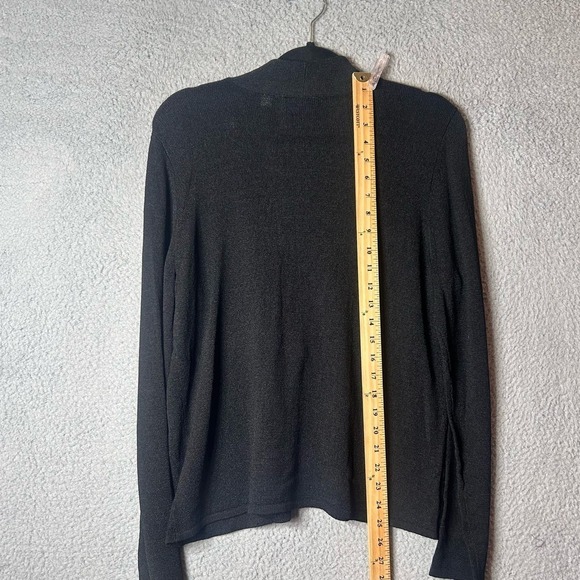 J.H. Collections Cardigan‎ Womens L Black Embroidered Sequined Long Sleeve NEW - Picture 7 of 11